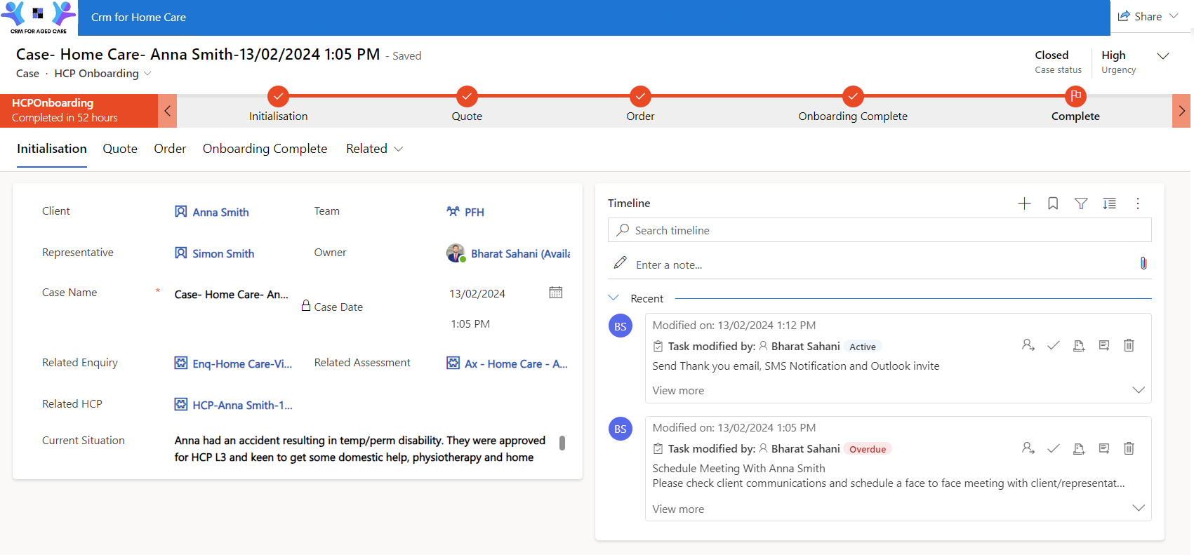 Client Onboarding